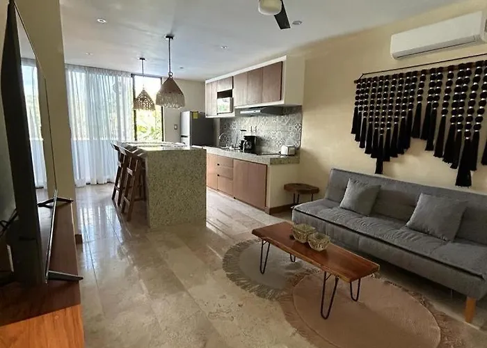 Modern 2 Bedroom 2 Bathroom In Apartamento Tulum